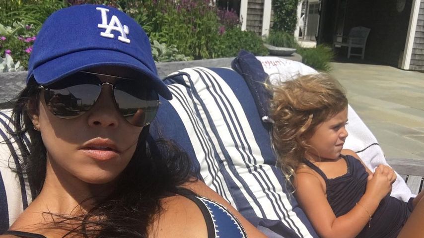 Kourtney Kardashian mit Tochter Penelope