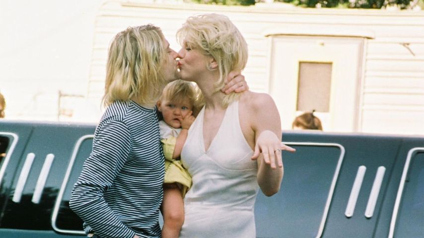 Courtney Love und Kurt Cobain