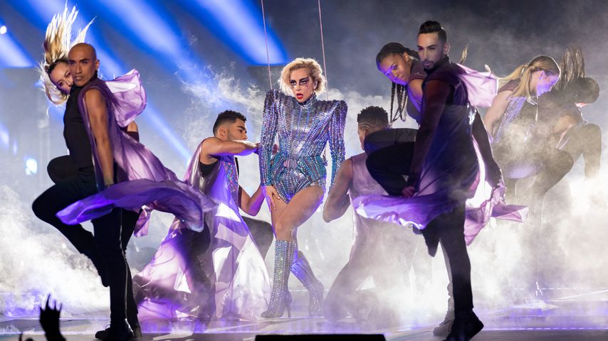 Lady Gaga bei der Super Bowl Halbzeitshow
