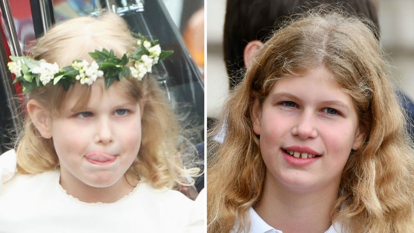 Neue Fotos: Herzogin Kates Blumenmädchen schielt nicht ...