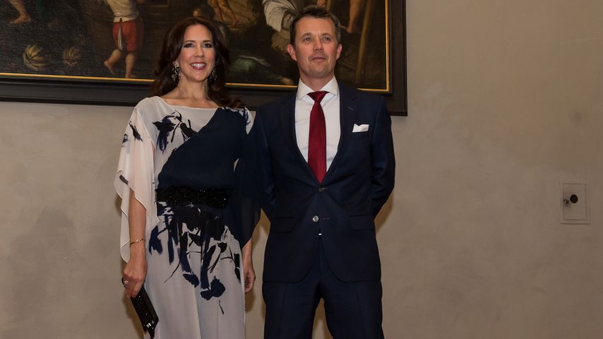 Kronprinzessin Mary und Kronprinz Frederik bei einem Besuch in Deutschland