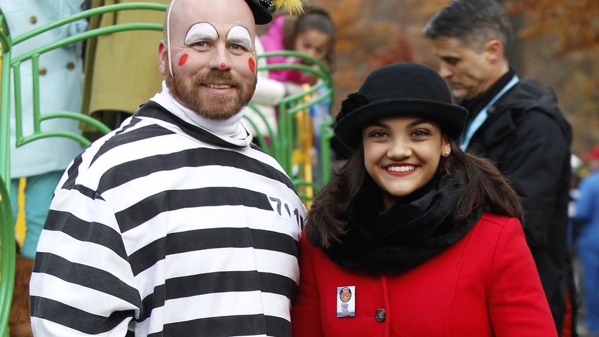Lauren Hernandez bei der New-York-Thanksgiving-Parade