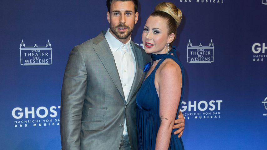 Leonard Freier und Caona bei der "Ghost"-Musicalpremiere 2017