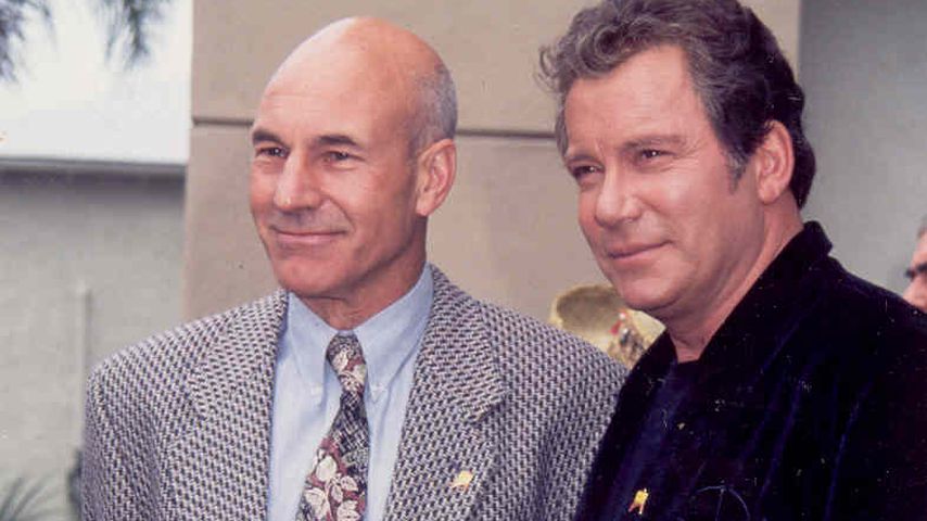 Patrick Stewart und William Shatner, "Star Trek"-Captains