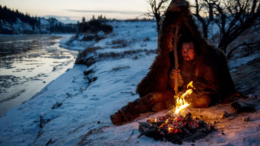Leonardo DiCaprio in "The Revenant"