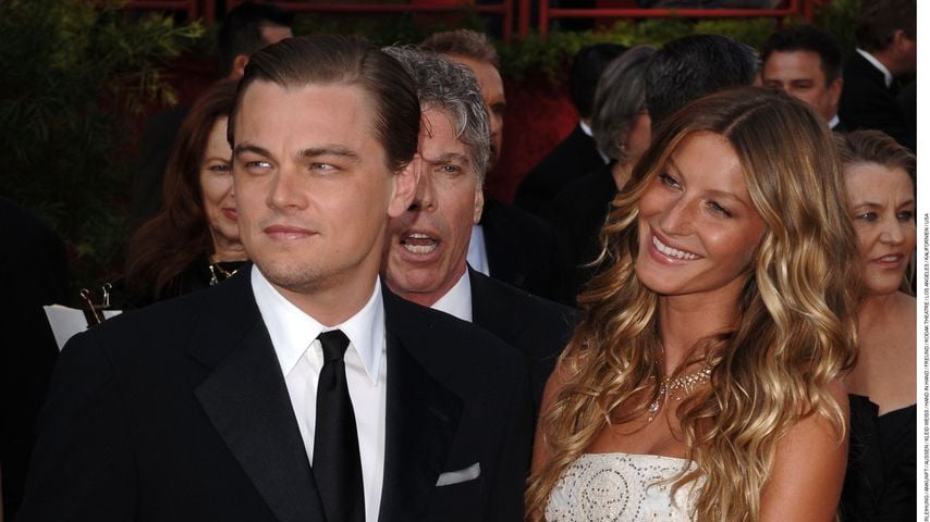 Leonardo DiCaprio und Gisele Bündchen bei der Oscarverleihung 2005