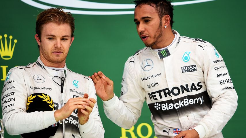 Lewis Hamilton und Nico Rosberg