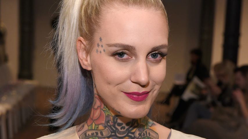 Lexy Hell bei der Marcel Ostertag Show auf der Berlin Fashion Week
