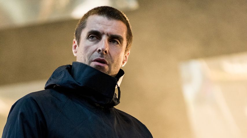 Liam Gallagher mit Rasseln
