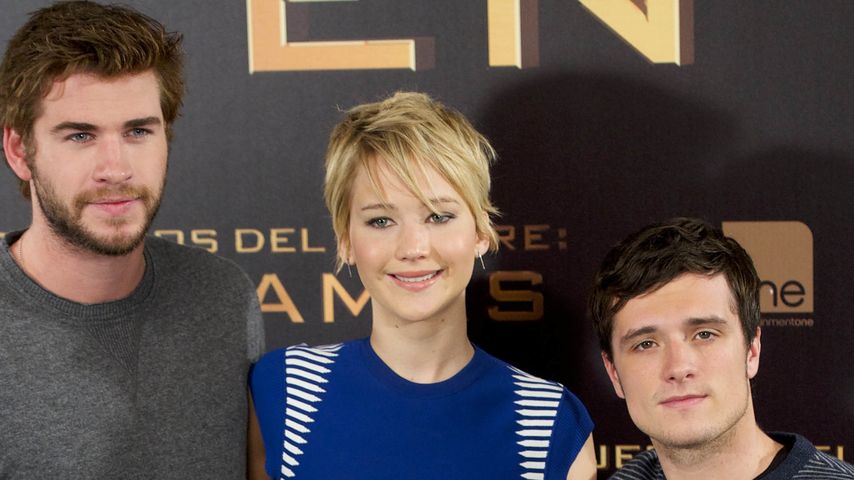Liam Hemsworth, Jennifer Lawrence und Josh Hutcherson