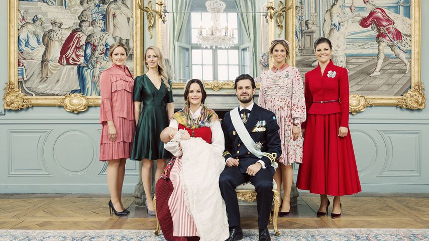 Lina Hellqvist, Sara Hellqvist, Sofia, Gabriel, Carl Philip, Madeleine und Victoria