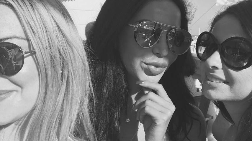 Lindsay Lohan mit ihren Freundinnen
