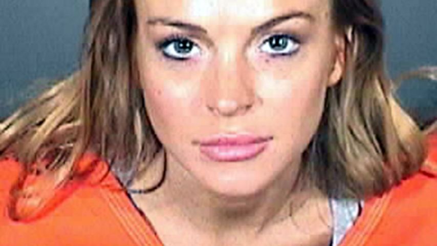 Mugshot von Lindsay Lohan