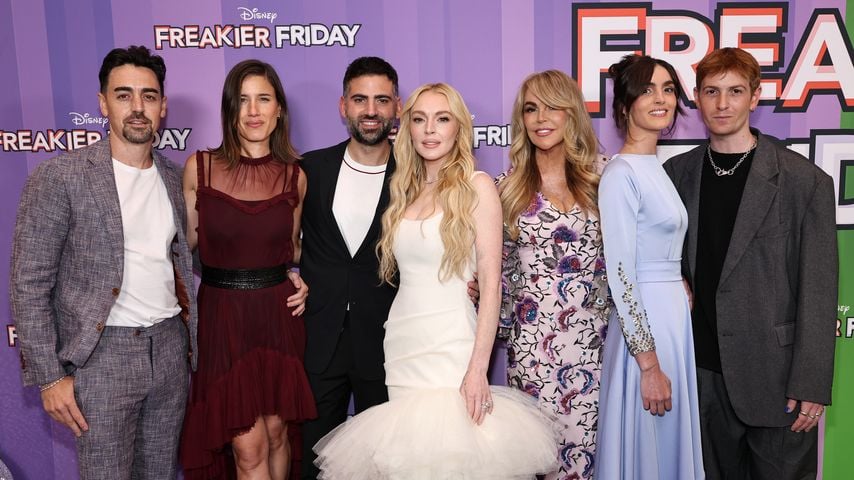 Selten: Lindsay Lohan bringt ganze Familie zur Premiere mit