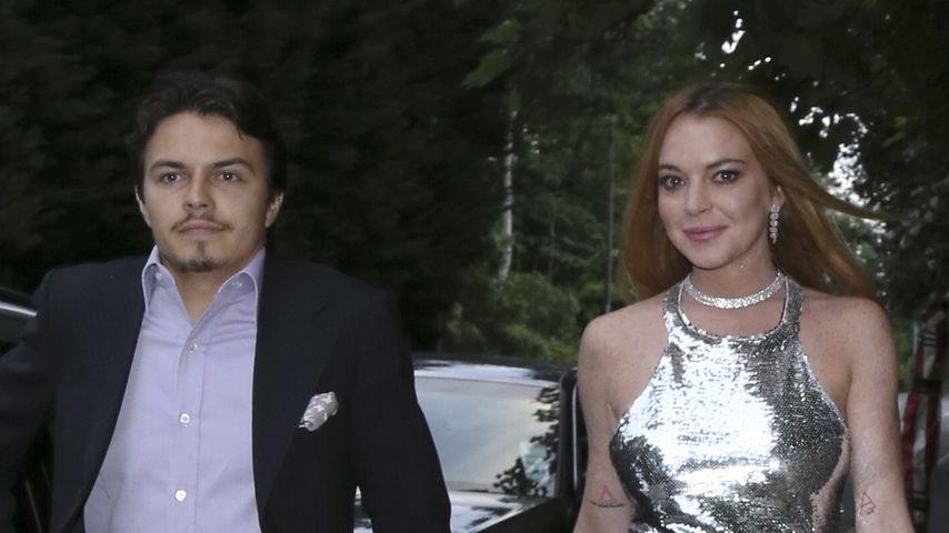 Lindsay Lohan und Egor Tarabasov beim Geburtstag von Lilly Becker