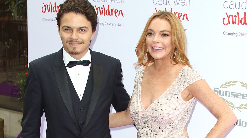 Egor Tarabasov und Lindsay Lohan beim Caudwell Children Butterfly Ball