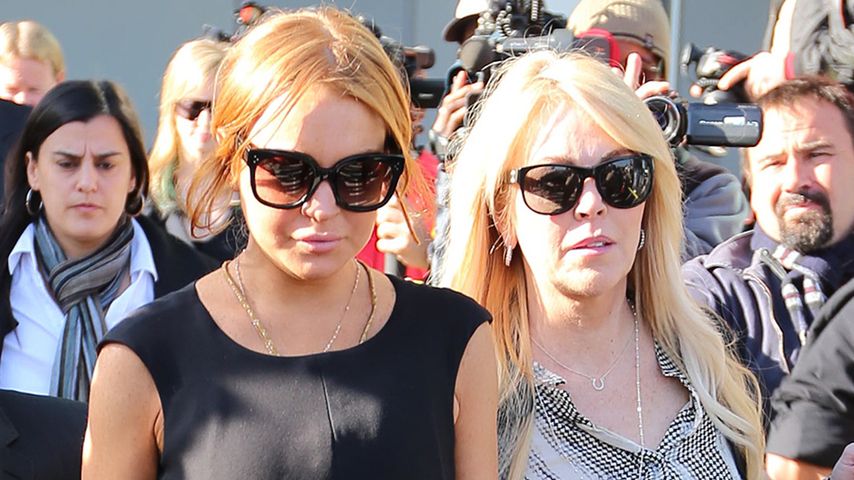 Lindsay Lohan und Dina Lohan