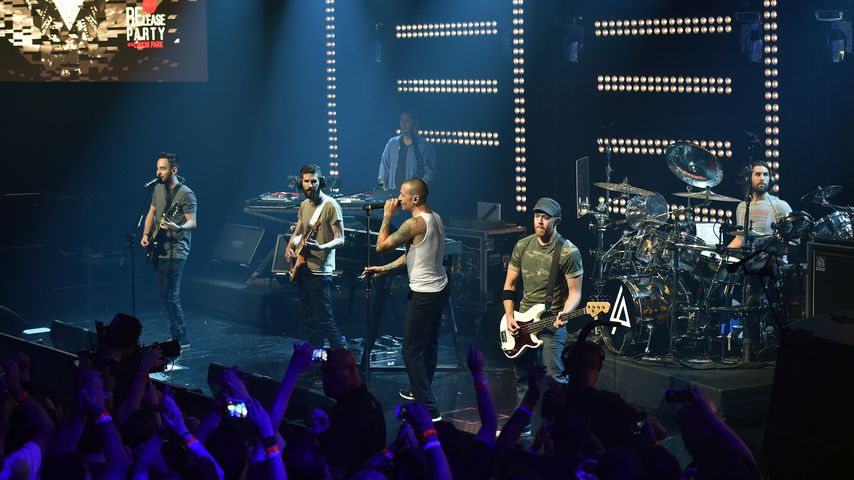 Linkin Park bei der iHeartRadio-Party 2014