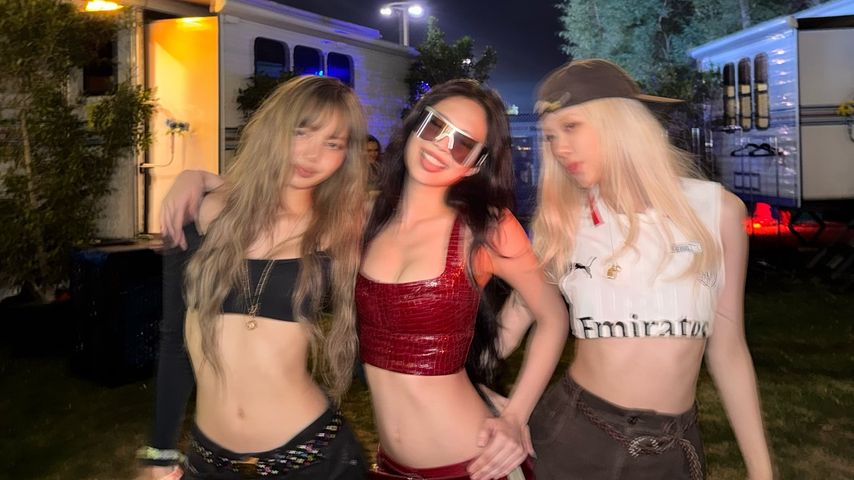 Coachella-Girls: Blackpinks Jennie, Lisa und Rosé vereint