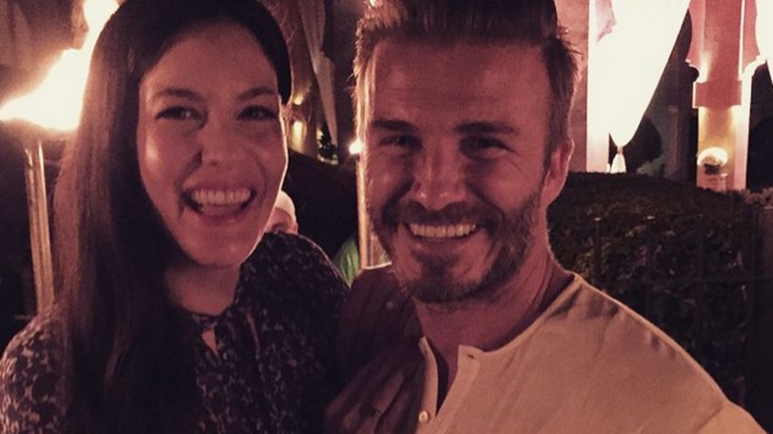 David Beckham und Liv Tyler