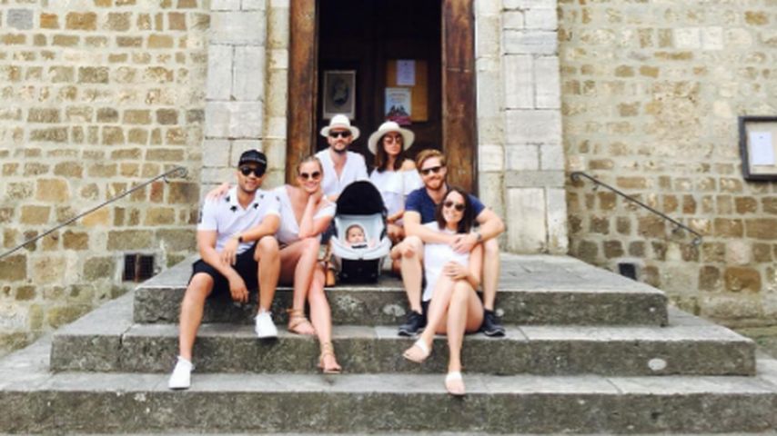 Lohn Legend, Chrissy Teigen und Luna Simone in Italien