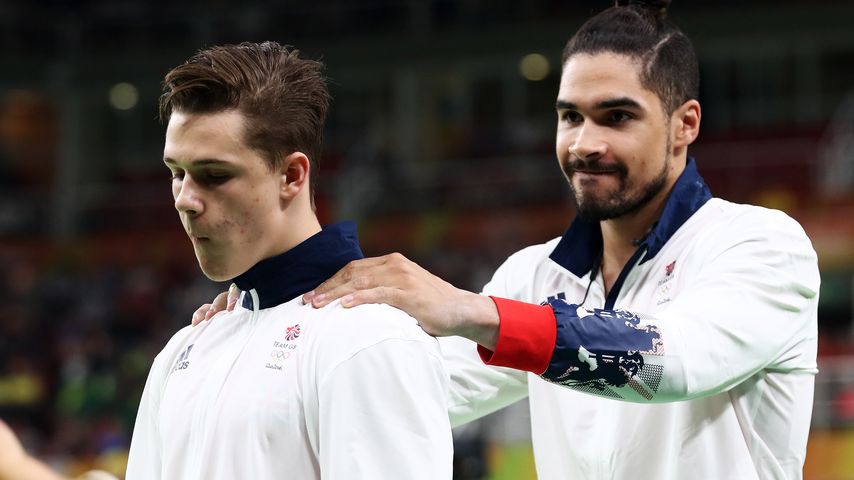 Brian Bevan und Louis Smith (r.)