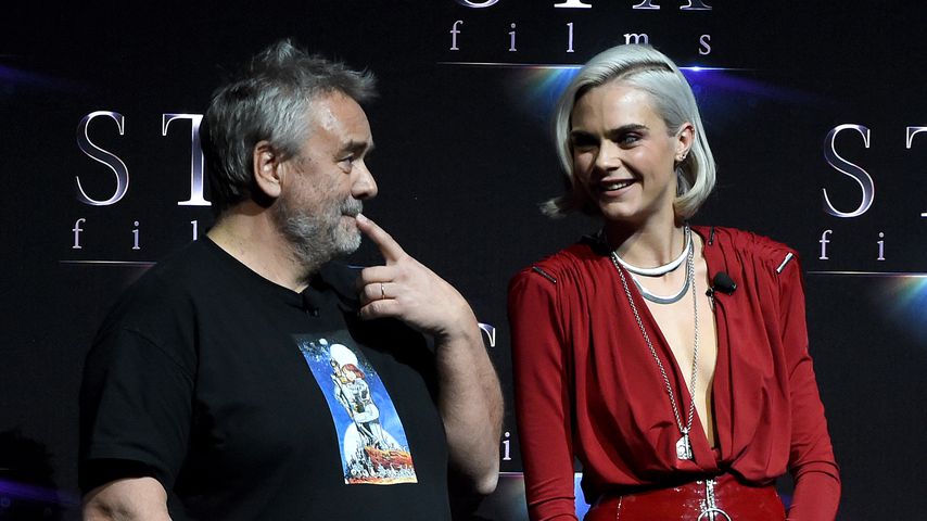 Luc Besson und Cara Delevingne
