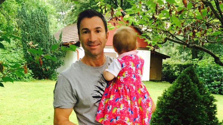 Lucas Cordalis mit Töchterchen Sophia