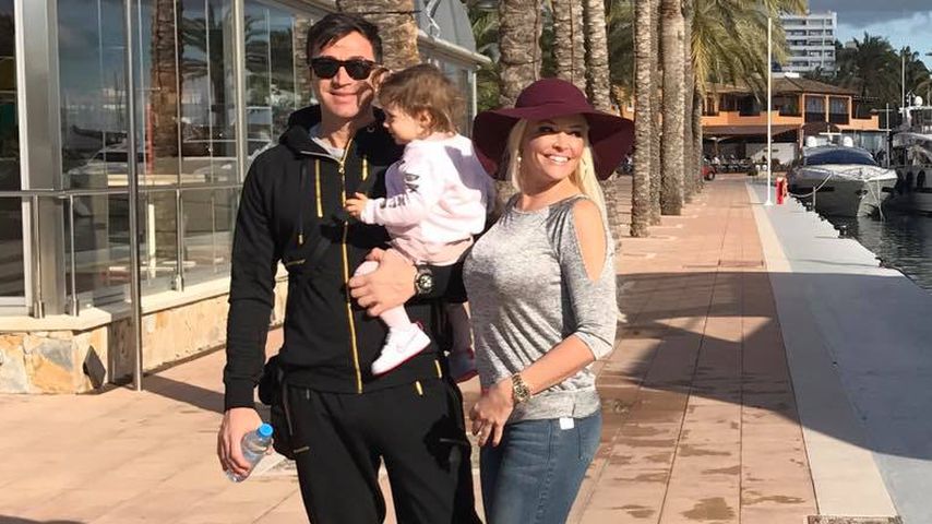 Lucas Cordalis und Daniela Katzenberger mit Tochter Sophia Cordalis