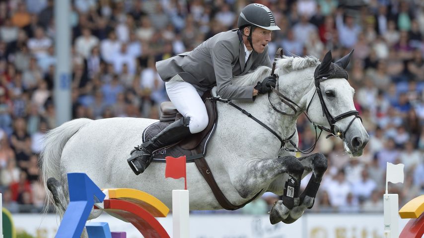 Ludger Beerbaum auf Chiara beim Rolex Grand Prix Springreitturnier in Aachen 2016