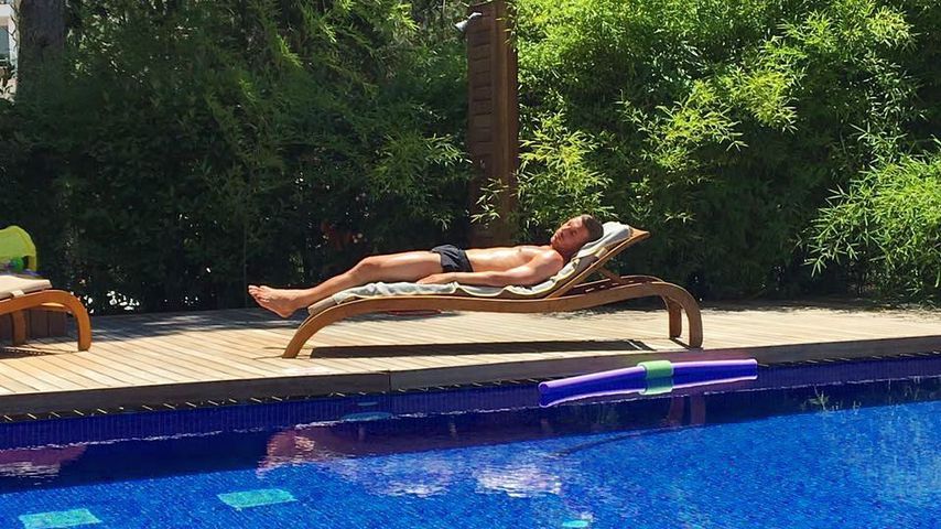 Lukas Podolski im Urlaub