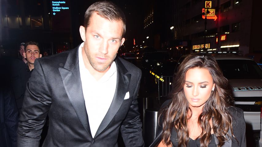 Luke Rockhold und Demi Lovato in NYC