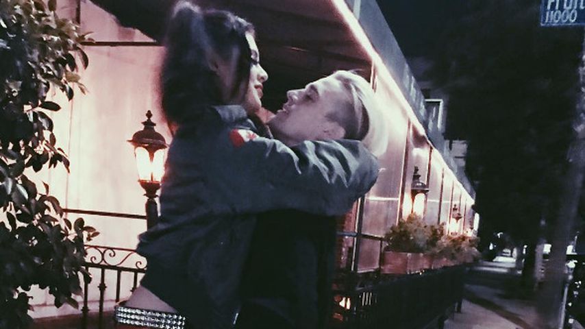 Madison Parker und Aaron Carter