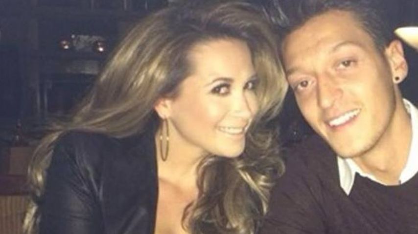 Mesut Özil und Mandy Capristo
