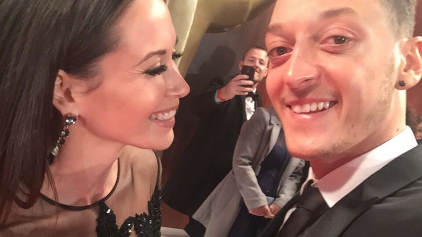 Mandy Capristo und Mesut Özil