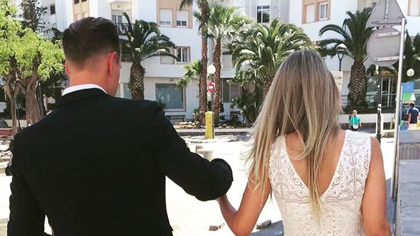 Marc-André ter Stegen und seine Frau Daniela Jehle
