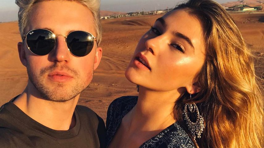 Marcus Butler und Stefanie Giesinger in ihrem Dubai-Urlaub