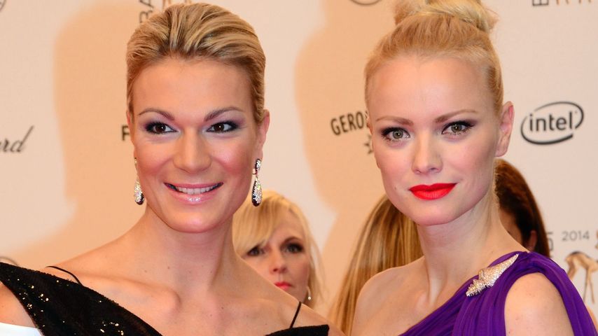 Franziska Knuppe und Maria Höfl-Riesch