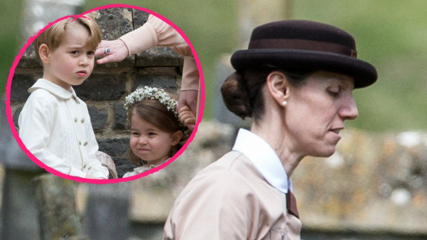 Pippas Hochzeit: Oh, wie sieht denn Prinz Georges Nanny aus?