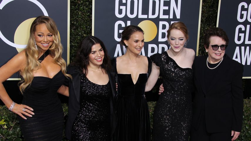 Mariah Carey, America Ferrera, Natalie Portman, Emma Stone und Billie Jean King