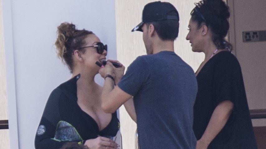 Mariah Carey im Urlaub auf Capri