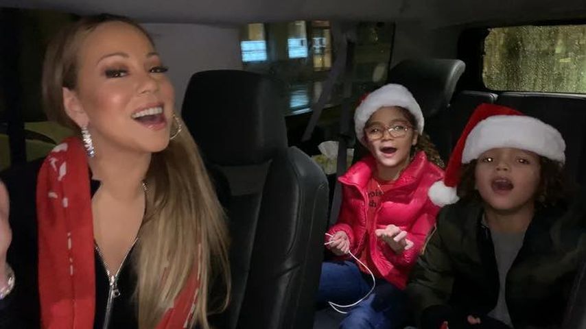Mega-Fans: Hier schmettern Mariah Careys Kids ihren Xmas-Hit