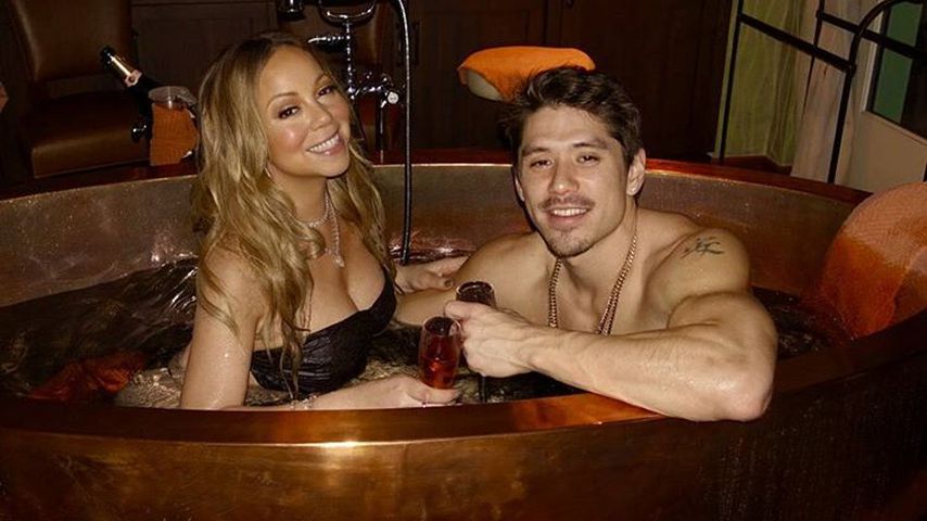 Mariah Carey und Bryan Tanaka verbringen den Valentinstag im Whirlpool