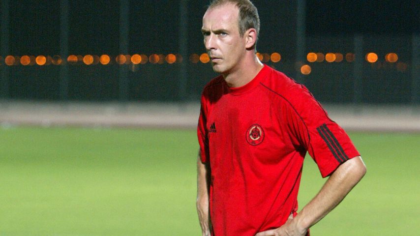 Mario Basler auf dem Fußballfeld