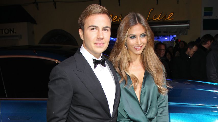 Mario Götze und Ann-Kathrin Brömmel