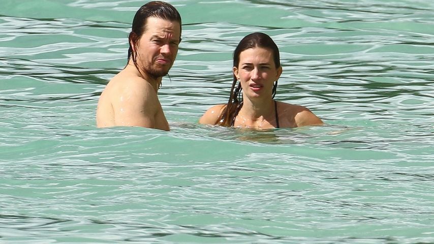 Mark Wahlberg und seine Ehefrau Rhea Durham auf Barbados