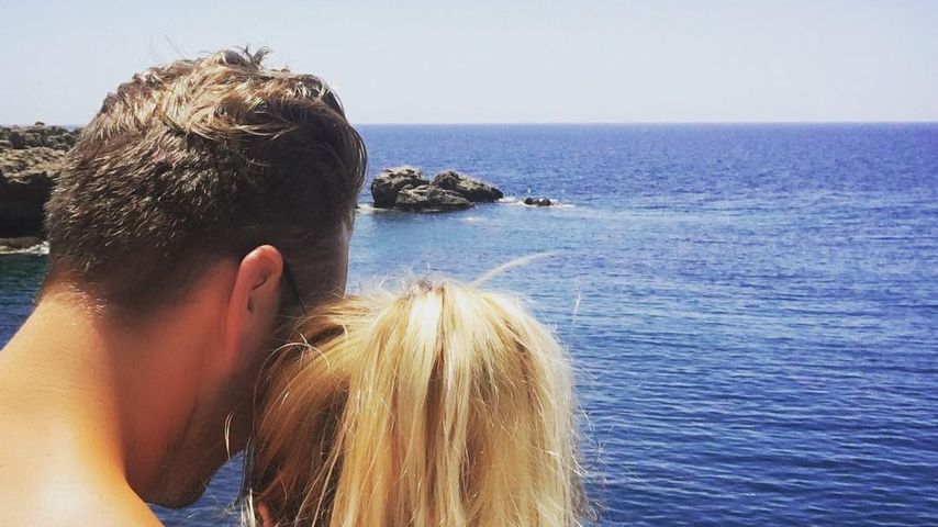 Marvin Albrecht und Anna Hofbauer am Meer