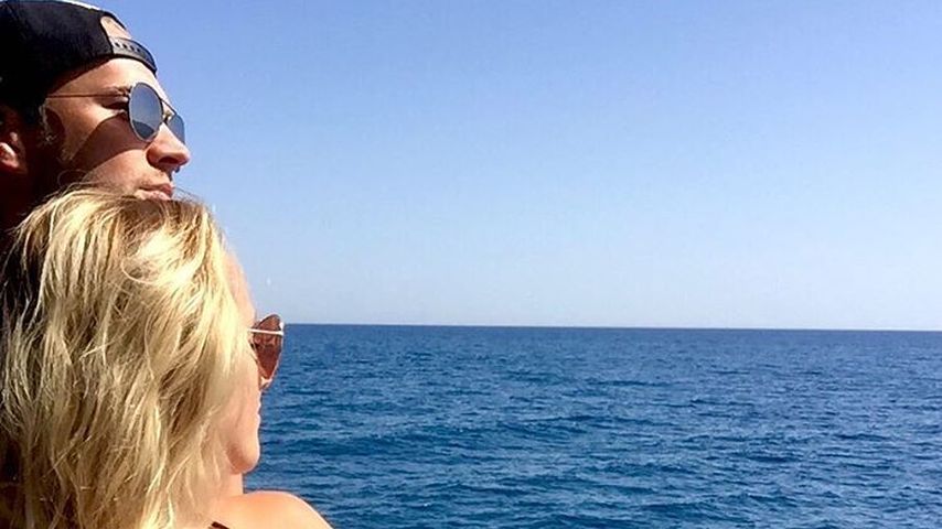 Marvin Albrecht und Anna Hofbauer im Urlaub in der Türkei