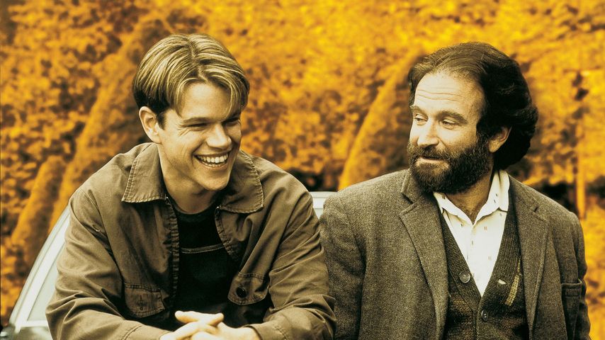 Matt Damon (l.) und Robin Williams
