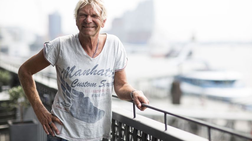 Matthias Reim beim Presselunch im Hard Rock Café in Hamburg